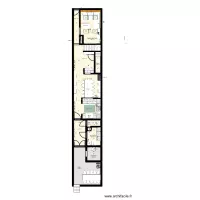 Maison toit plat vraies mesures V10