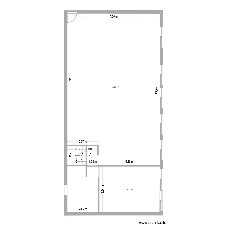 Acacias. Plan de 3 et 124 m² Acacias. Plan de 3 et 124 m²
