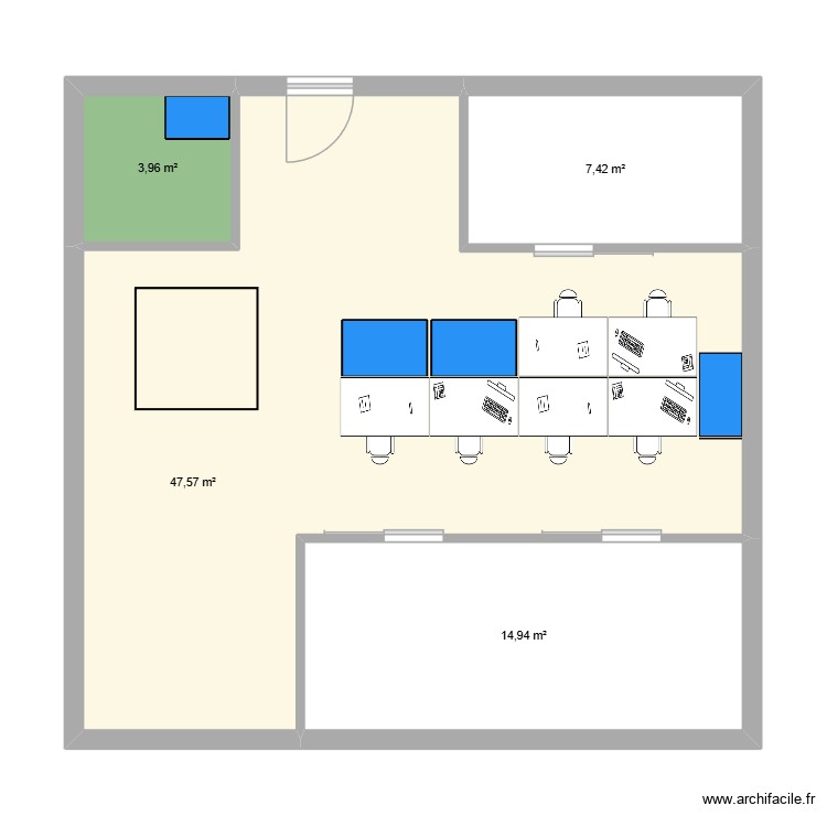 atelier m&eacute;canique part 1. Plan de 0 pièce et 0 m2