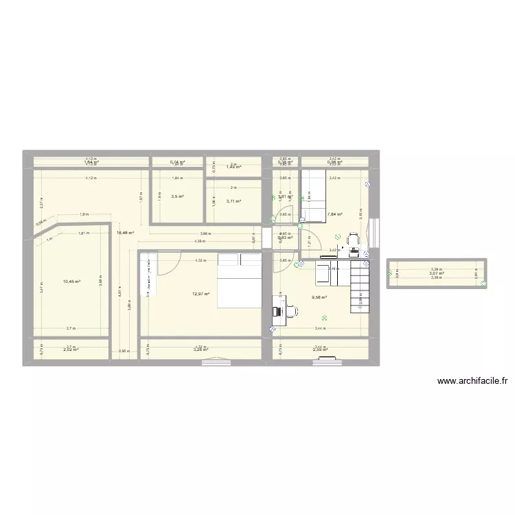 Maison_Vannes_ETAGE#3. Plan de 