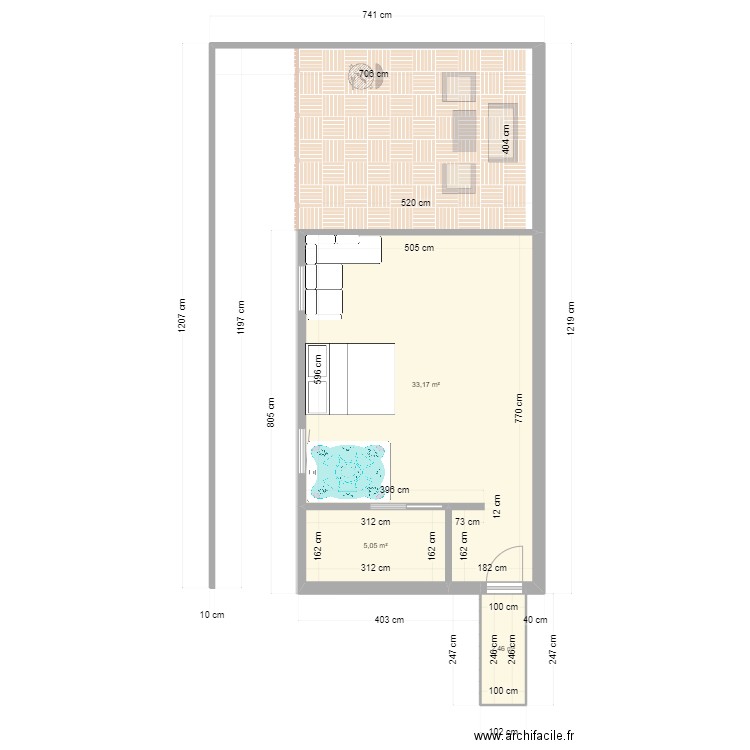 Suite 2. Plan de 0 pièce et 0 m2