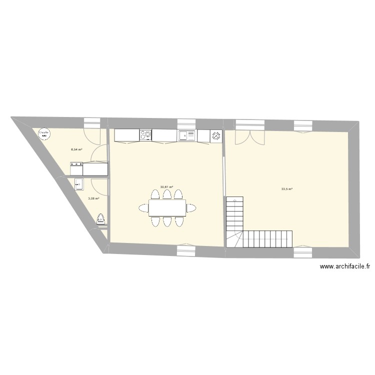 Projet Maure. Plan de 0 pièce et 0 m2