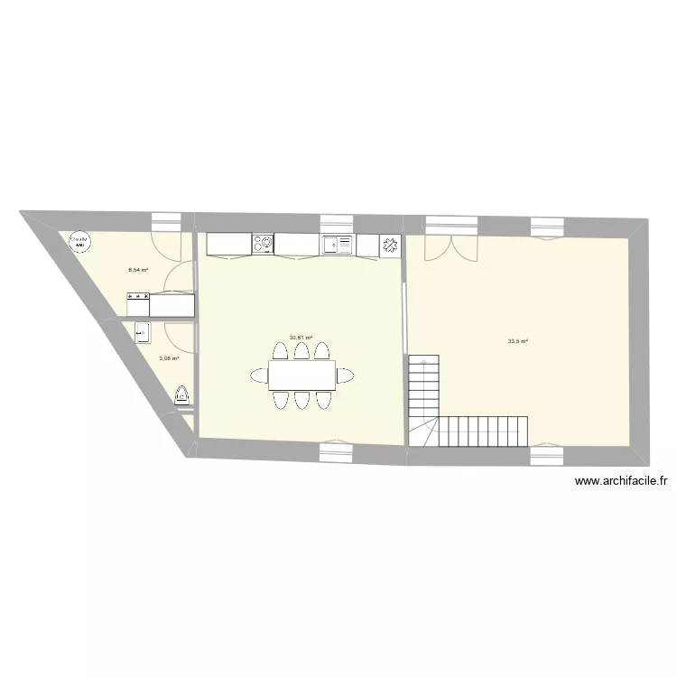 Projet Maure. Plan de 