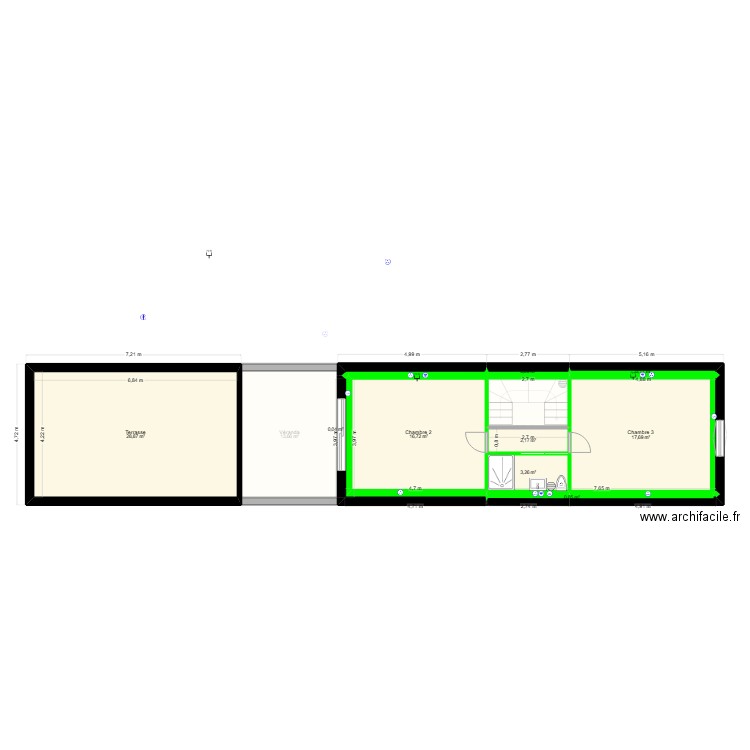 Victor Basch dossier Anah. Plan de 21 pièces et 154 m2