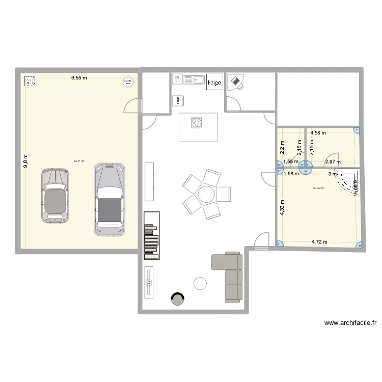 jbbrault. Plan de 2 et 95 m² jbbrault. Plan de 2 et 95 m²