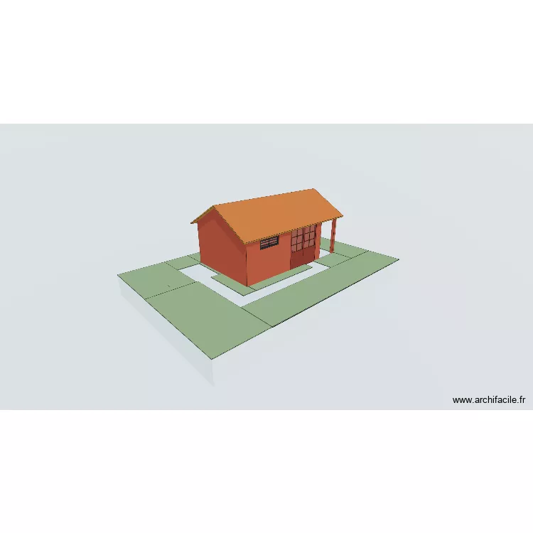 Douche Lorleau. Plan de 1 et 16 m² Douche Lorleau. Plan de 1 et 16 m²