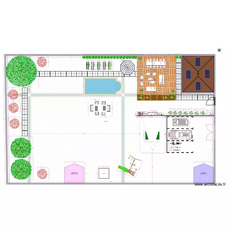 plan jardin . Plan de 