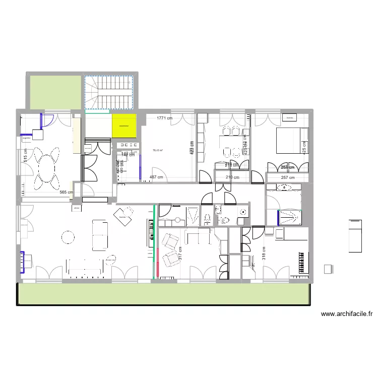 Appartement Enghien Mora variante 28 01 2025. Plan de 
