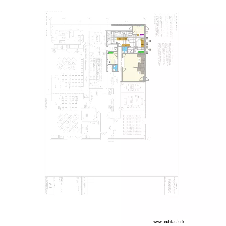 Bakery and Bar Projects. Plan de 6 et 103 m² Bakery and Bar Projects. Plan de 6 et 103 m²