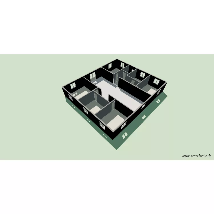 plan maison v2. Plan de 9 et 197 m² plan maison v2. Plan de 9 et 197 m²