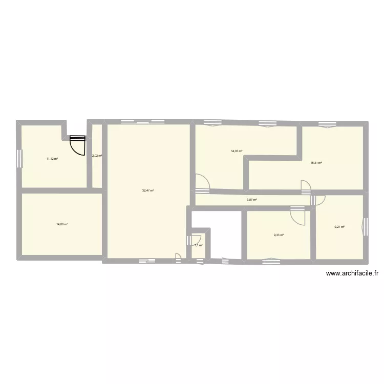 MAISON APRES TRAVAUX 2. Plan de 10 pièces et 114 m²