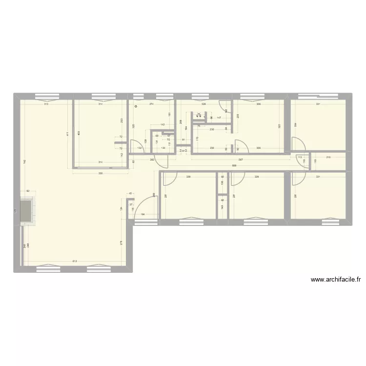 PLAN POUTRES (04-06-26). Plan de 17 et 147 m² PLAN POUTRES (04-06-26). Plan de 17 et 147 m²