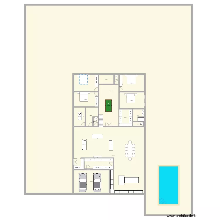 Germain Quintel. Plan de 