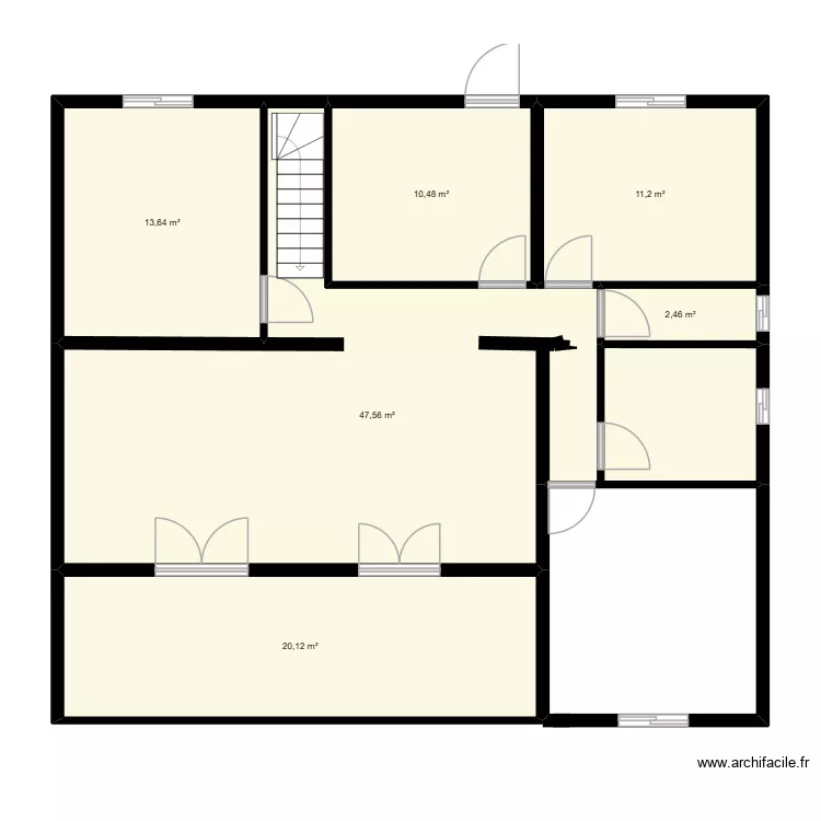 dassy essai  2. Plan de 7 pièces et 106 m²
