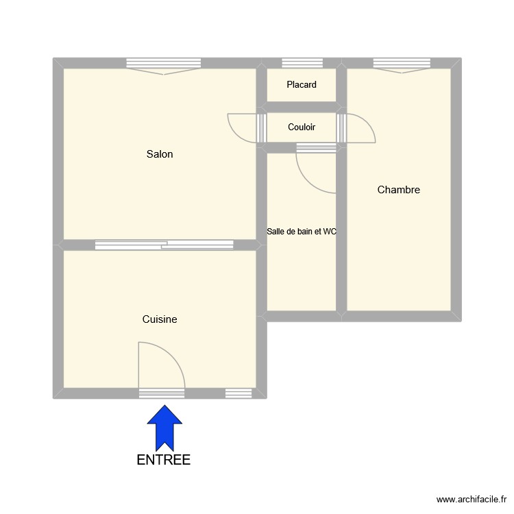 M.Boubakeur Boulanouar. Plan de 0 pièce et 0 m2