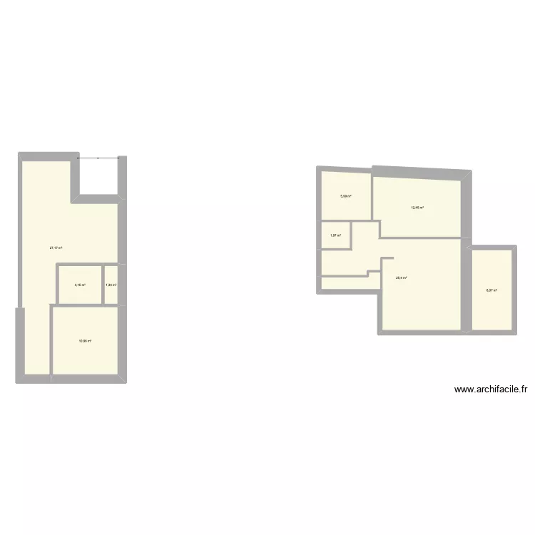 Montpellier. Plan de 9 et 98 m² Montpellier. Plan de 9 et 98 m²