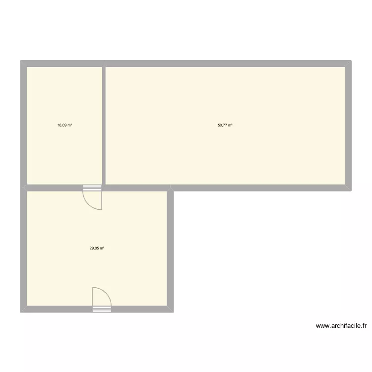 Boulangerie Terre Noire Romans. Plan de 3  et 96 m²