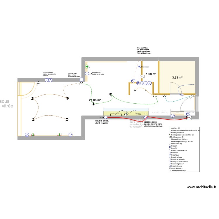 GIRAUD 826 BC. Plan de 14 pièces et 101 m2