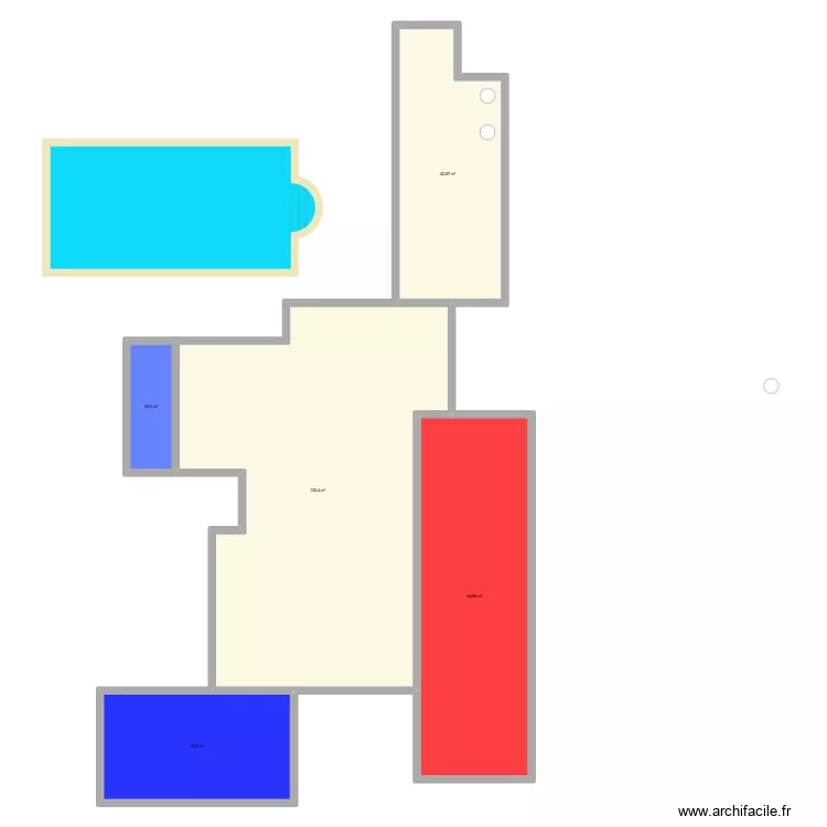 Maison AIX. Plan de Maison AIX. Plan de