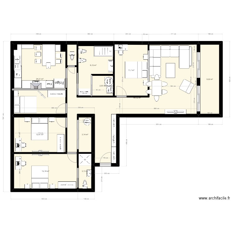  LES IBIS 2EME new. Plan de 0 pièce et 0 m2