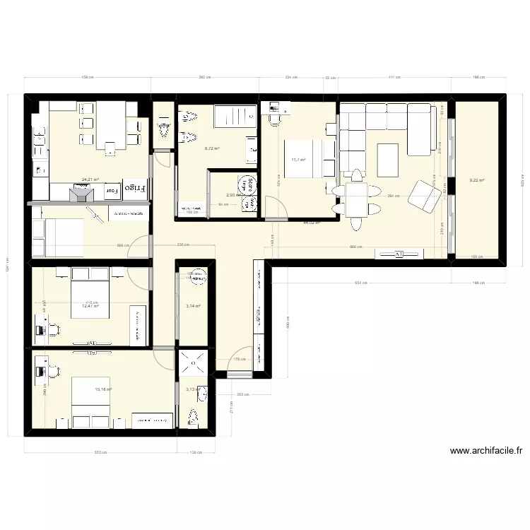  LES IBIS 2EME new. Plan de 