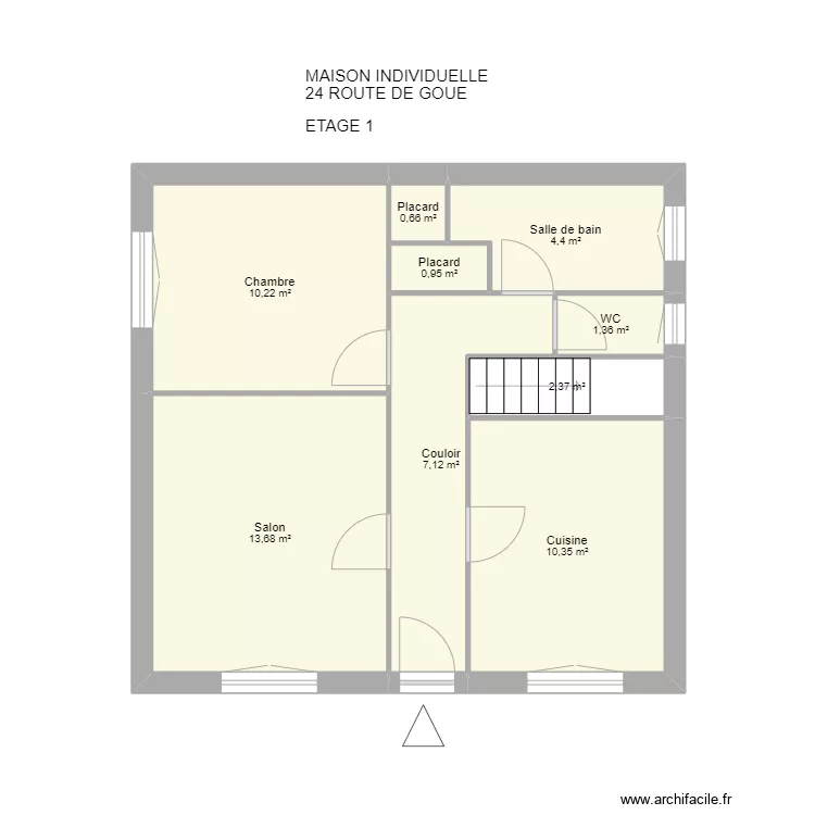 BRUYERE. Plan de 