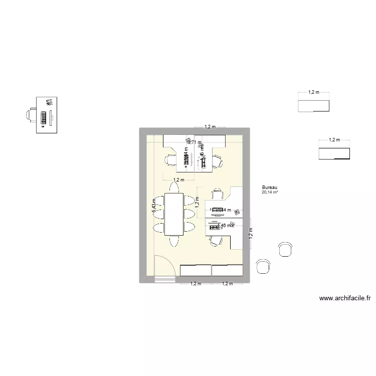 bureau toremilla. Plan de bureau toremilla. Plan de