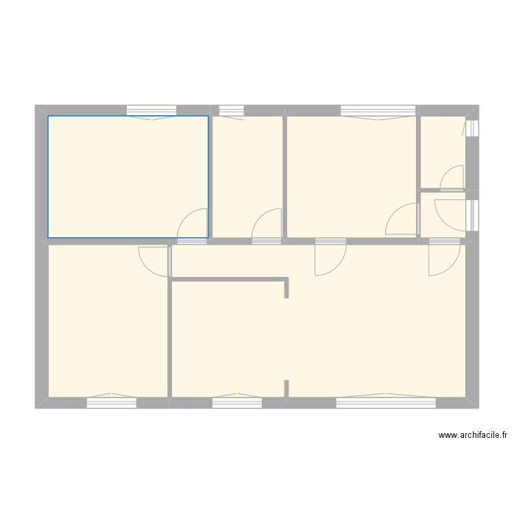 Ault fenêtres. Plan de 0 pièce et 0 m2