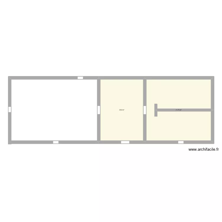 Berloz1. Plan de 2  et 71 m²