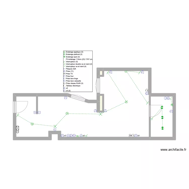 Studio Besan&ccedil;on. Plan de 