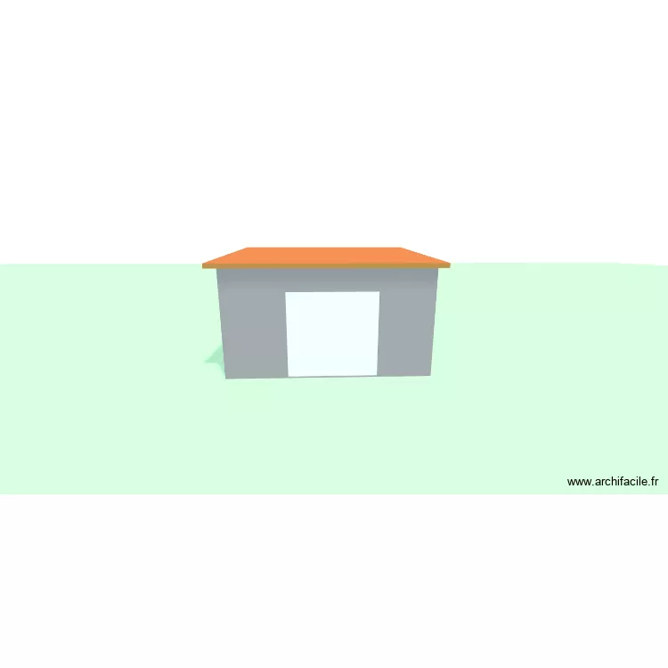 cabanon mainsat. Plan de 1 et 16 m² cabanon mainsat. Plan de 1 et 16 m²