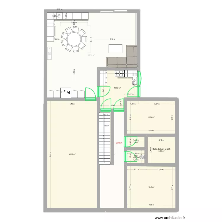plan 1.3 BOKTAN 3. Plan de 10 Pièces et 267 m² plan 1.3 BOKTAN 3. Plan de 10 Pièces et 267 m²