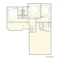 PLAN REZ-DE-CHAUSSÉE AVEC SPA