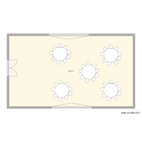 1er plan salle de reception