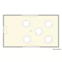 1er plan salle de reception