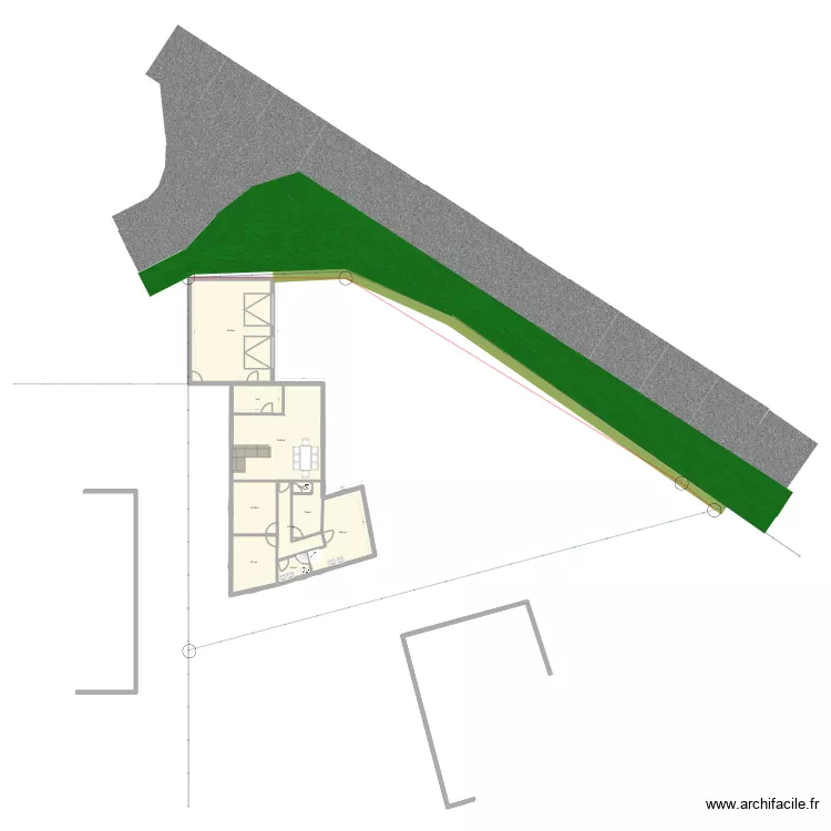 maison. Plan de 10 et 158 m² maison. Plan de 10 et 158 m²