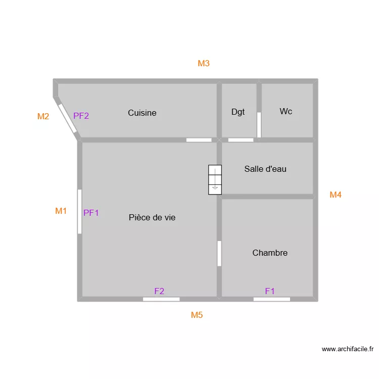 Gaulpier ye Dpe. Plan de 6 Pièces et 37 m² Gaulpier ye Dpe. Plan de 6 Pièces et 37 m²