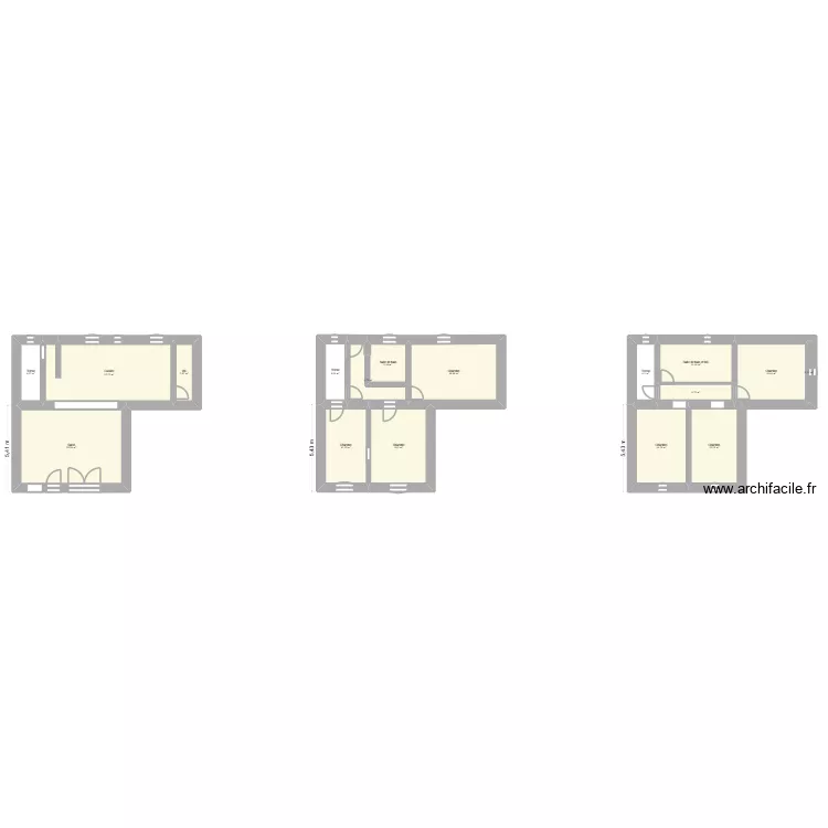 CHARLES SAUVAN. Plan de 