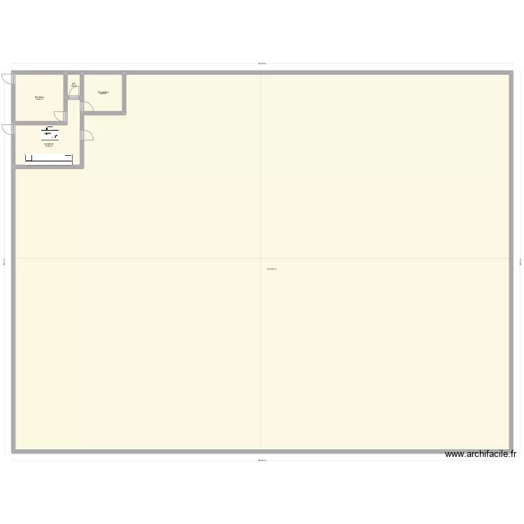 GOUANA Arvin entrance. Plan de 