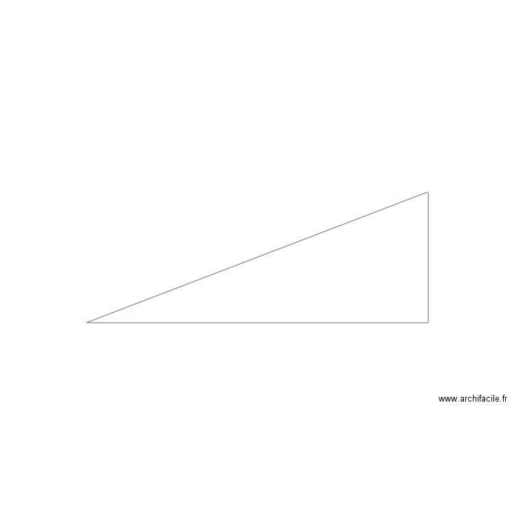 toit pentes. Plan de 0 pièce et 0 m2