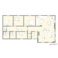 Maison 3 chambres, 1 bureau