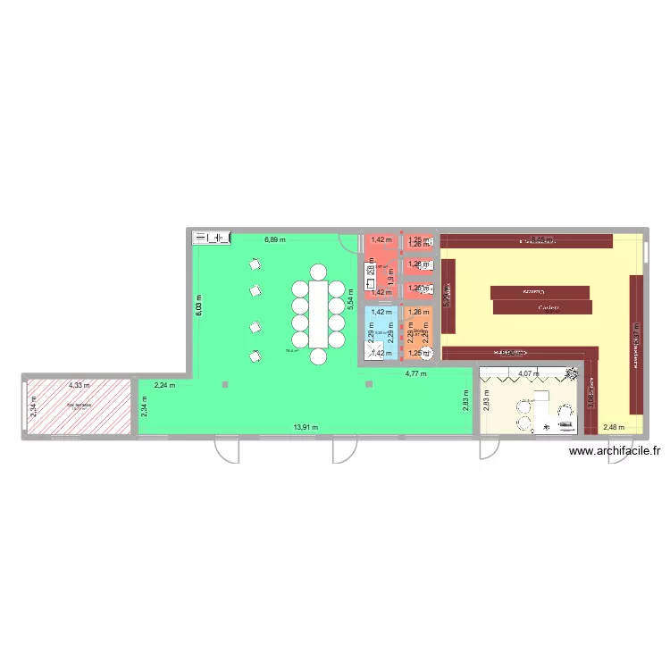 Chateau D'Hem SP. Plan de 10 et 163 m² Chateau D'Hem SP. Plan de 10 et 163 m²