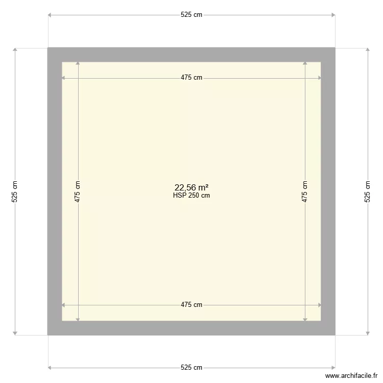 ML26010674. Plan de 1 Pièce et 23 m² ML26010674. Plan de 1 Pièce et 23 m²