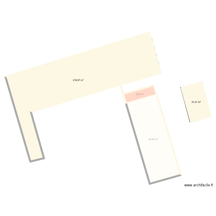 Courcimont Rénovation. Plan de 7 pièces et 571 m2