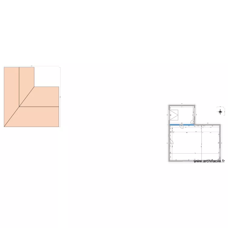 MAISON nain nain plan maconnerie. Plan de 