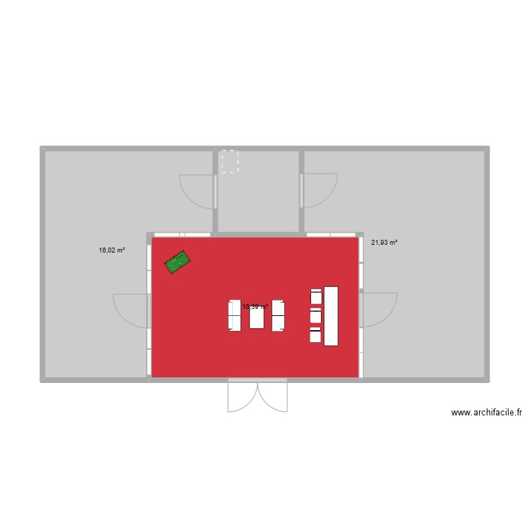 COLERIC LOCAL. Plan de 0 pièce et 0 m2