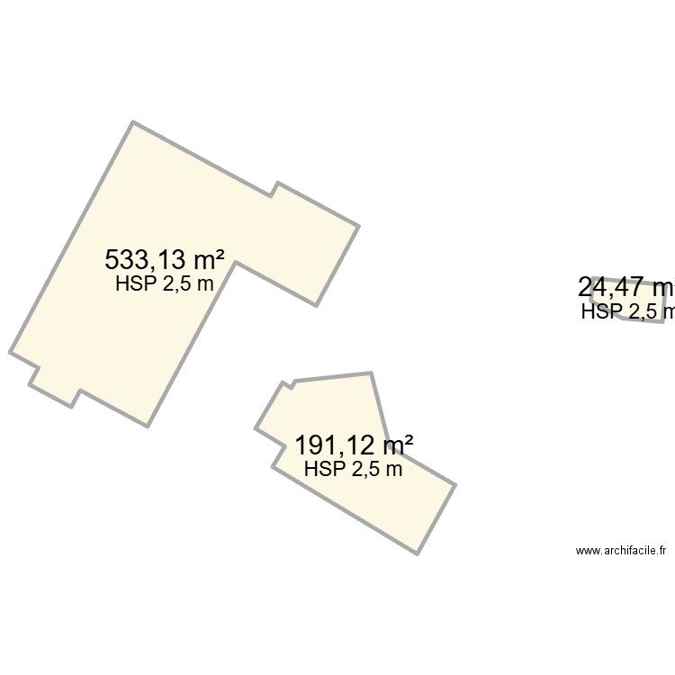 DOMAINE TOULOUSE. Plan de 3 pièces et 749 m2