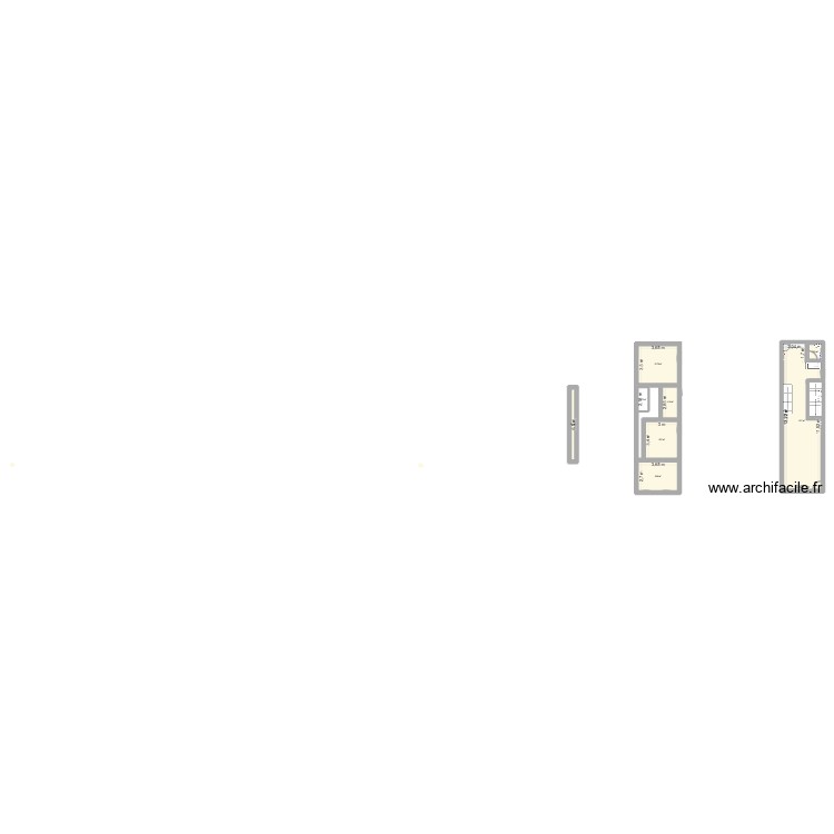 Maison actuelle. Plan de 0 pièce et 0 m2