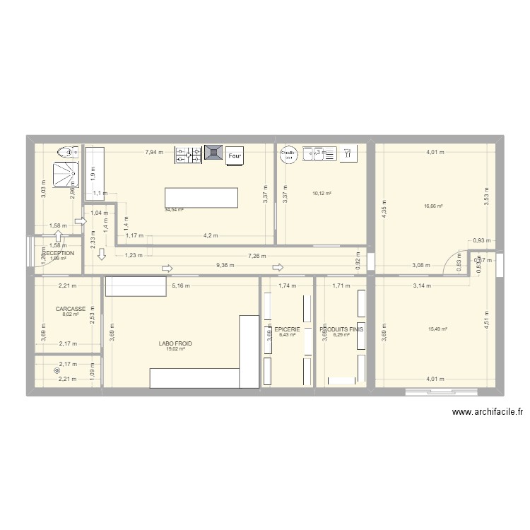 BASE SUR MESURE 2504170926. Plan de 9 pièces et 119 m2