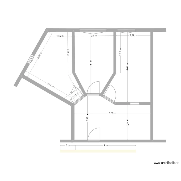 GVX-Bureaux_01. Plan de 1 et 11 m² GVX-Bureaux_01. Plan de 1 et 11 m²